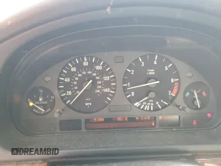 2000 BMW 5 Series 528iA with VIN WBADM6344YGU10582, listed as a Copart auction lot 77468634 with 0 mi miles and Salvage Title. Bid and sale history available at carsss.com. Image 9.