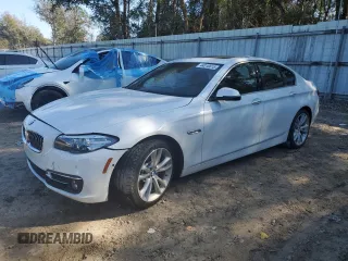 2014 BMW 5 Series 535i with VIN WBA5B1C58ED022127, listed as a Copart auction lot 52695085 with 98,203 mi miles and Non Repairable. Bid and sale history available at carsss.com. Image 1.