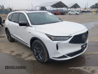 2023 Acura MDX w/A-Spec Package with VIN 5J8YE1H06PL000304, listed as a IAAI auction lot 42417695 with 75,394 mi miles and . Bid and sale history available at DreamBid. Image 1.