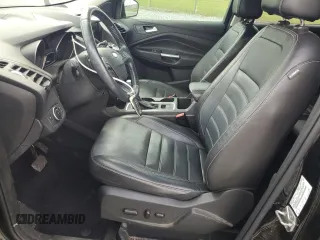 2017 Ford Escape Titanium with VIN 1FMCU0JD5HUB95239, listed as a Copart auction lot 55458405 with 106,193 mi miles and Clean Title. Bid and sale history available at carsss.com. Image 7.