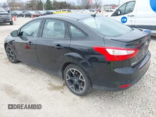 2012 Ford Focus SE with VIN 1FAHP3F24CL173182, listed as a IAAI auction lot 41905495 with 119,663 mi miles. Bid and sale history available at carsss.com. Image 3.