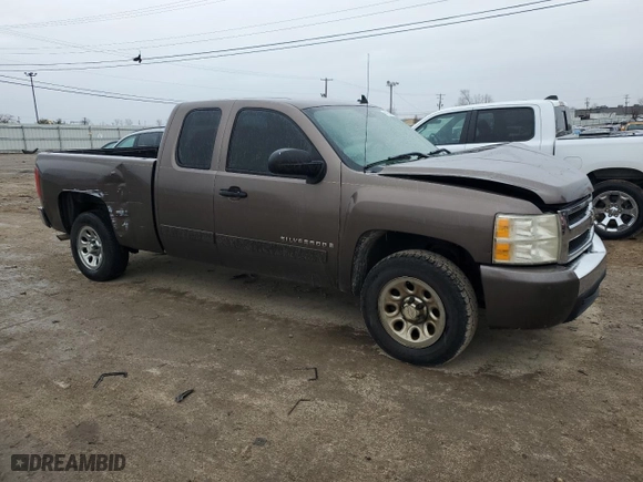 2008 Chevrolet Silverado 1500 LT w/1LT with VIN 2GCEC19C481150032, listed as a Copart auction lot 42164955 with 205,107 mi miles and Salvage Title. Bid and sale history available at carsss.com. Image 4.