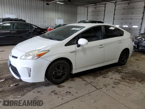 2015 Toyota Prius Four z VIN JTDKN3DU8F1932569, wystawiony jako Copart lot #60300745 z przebiegiem 172 661 mil mil oraz Szkoda całkowita • Salvage title. Historia ofert i sprzedaży dostępna na DreamBid. Obrazek 1.