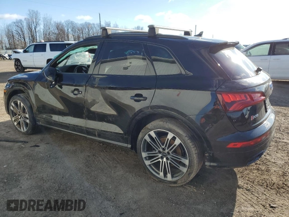 2019 Audi SQ5 Premium Plus with VIN WA1B4AFY2K2005606, listed as a Copart auction lot 51994665 with 61,955 mi miles and Clean Title. Bid and sale history available at DreamBid. Image 2.