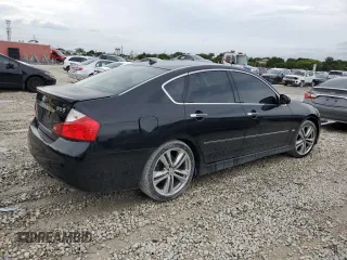 2008 Infiniti M45 with VIN JNKBY01E48M500726, listed as a Copart auction lot 73521974 with 0 mi miles and Clean Title. Bid and sale history available at carsss.com. Image 3.