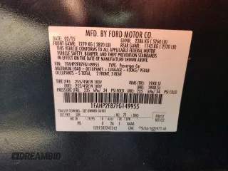 2015 Ford Taurus Limited with VIN 1FAHP2F87FG149955, listed as a Copart auction lot 50142845 with 148,162 mi miles and Salvage Title. Bid and sale history available at carsss.com. Image 12.