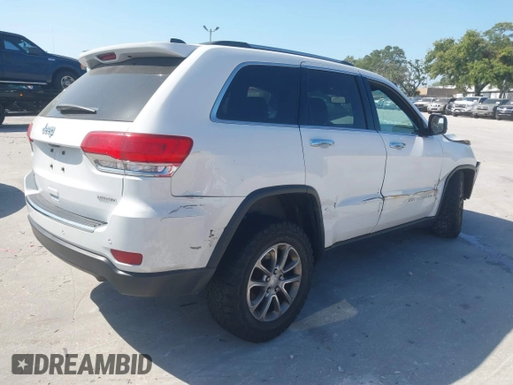 2014 Jeep Grand Cherokee Limited with VIN 1C4RJFBG7EC236572, listed as a IAAI auction lot 42134807 with 170,342 mi miles and . Bid and sale history available at DreamBid. Image 4.