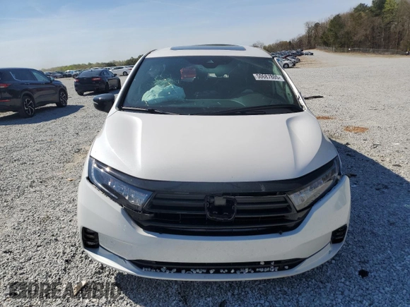 2024 Honda Odyssey Sport with VIN 5FNRL6H72RB067314, listed as a Copart auction lot 50687805 with 20,805 mi miles and Salvage Title. Bid and sale history available at DreamBid. Image 5.