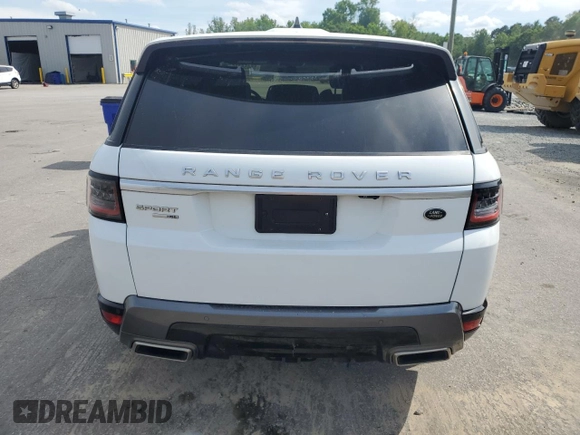 2018 Land Rover Range Rover Sport HSE with VIN SALWR2RV8JA189575, listed as a Copart auction lot 56455735 with 87,717 mi miles and Clean Title. Bid and sale history available at DreamBid. Image 6.