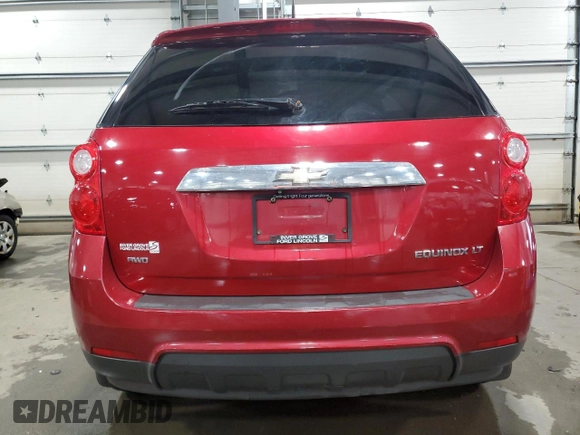 2014 Chevrolet Equinox LT with VIN 1GNFLFEK6EZ110088, listed as a Copart auction lot 52884965 with 154,193 mi miles and Salvage Title. Bid and sale history available at DreamBid. Image 6.