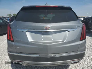 2024 Cadillac XT5 AWD Premium Luxury with VIN 1GYKNDRS6RZ733825, listed as a Copart auction lot 50414195 with 14,816 mi miles and Salvage title. Bid and sale history available at DreamBid. Image 6.