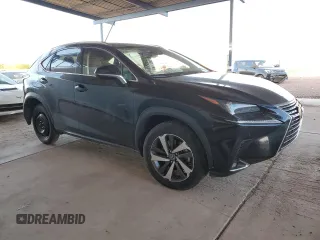 2020 Lexus NX 300 with VIN JTJGARBZ0L5008616, listed as a Copart auction lot 53568655 with 59,370 mi miles and Salvage title. Bid and sale history available at DreamBid. Image 4.