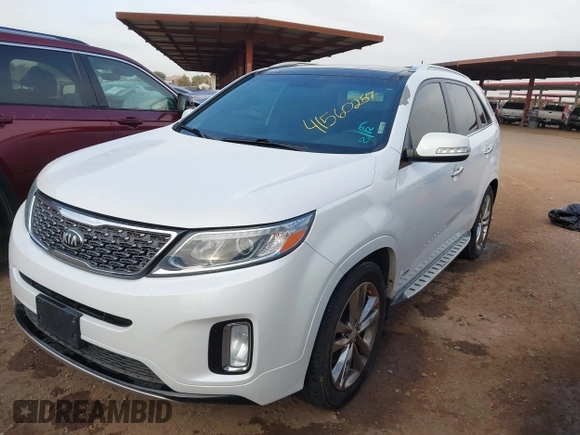 2014 Kia Sorento SX Limited with VIN 5XYKWDA7XEG448354, listed as a IAAI auction lot 41560287 with 156,380 mi miles and . Bid and sale history available at carsss.com. Image 17.