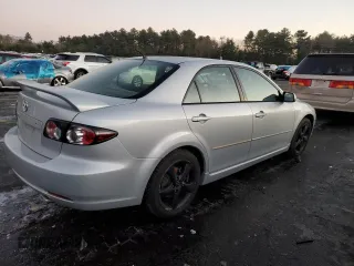 2007 Mazda 6 i Touring with VIN 1YVHP80C875M33306, listed as a Copart auction lot 85670844 with 181,641 mi miles and Salvage Title. Bid and sale history available at DreamBid. Image 3.