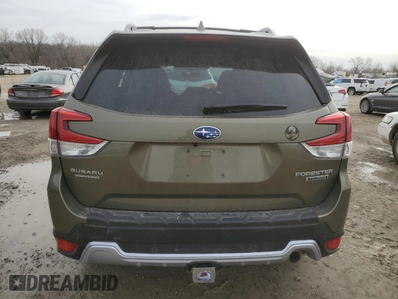 2023 Subaru Forester Touring with VIN JF2SKARC4PH524478, listed as a Copart auction lot 48134965 with 28,765 mi miles and Salvage Title. Bid and sale history available at carsss.com. Image 6.