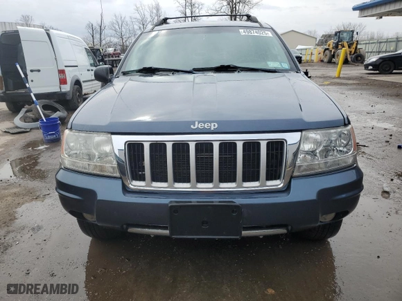 2004 Jeep Grand Cherokee Limited with VIN 1J4GW58N64C322456, listed as a Copart auction lot 49874025 with 137,970 mi miles and Salvage Title. Bid and sale history available at carsss.com. Image 5.