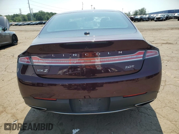 2017 Lincoln MKZ Reserve с VIN 3LN6L5E90HR645504, выставлен на аукционе Copart как лот 60748225 с пробегом 41 519 миль миль и Списание • Salvage title. История ставок и продаж доступна на DreamBid. Изображение 6.