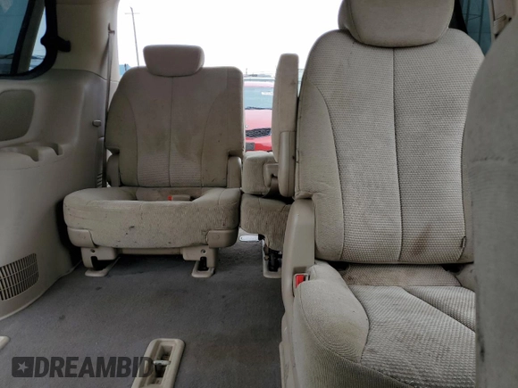 2008 Kia Sedona with VIN KNDMB133586265836, listed as a Copart auction lot 50717925 with 126,892 mi miles and Salvage Title. Bid and sale history available at carsss.com. Image 10.