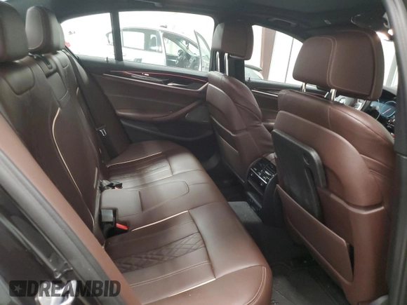 2018 BMW 5 Series 540i xDrive z VIN WBAJE7C57JWC56107, wystawiony jako Copart lot #41665445 z przebiegiem 77 275 mil mil oraz Szkoda całkowita • Salvage title. Historia ofert i sprzedaży dostępna na DreamBid. Obrazek 10.