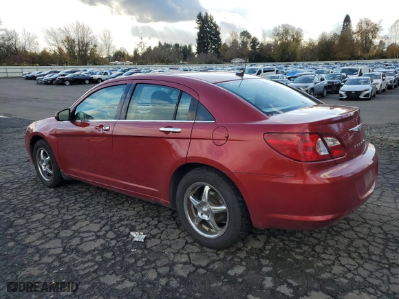 2007 Chrysler Sebring Sdn Limited with VIN 1C3LC66K27N535994, listed as a Copart auction lot 81200814 with 54,340 mi miles and Salvage Title. Bid and sale history available at carsss.com. Image 2.