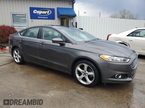 2016 Ford Fusion S with VIN 3FA6P0G70GR300890, listed as a Copart auction lot 52609785 with 91,790 mi miles and Salvage Title. Bid and sale history available at carsss.com. Image 4.