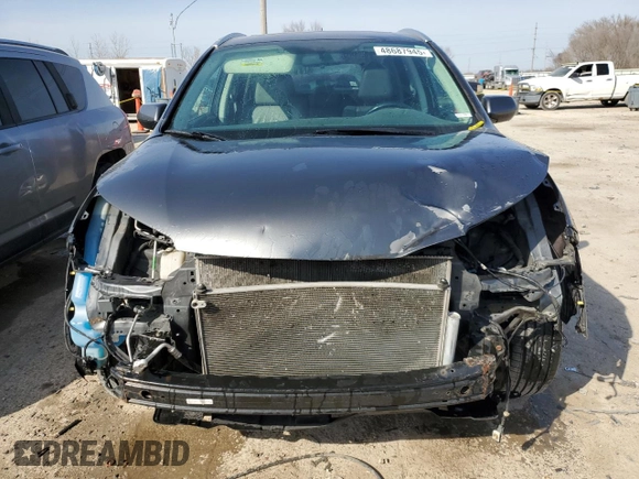 2013 Honda CR-V EX-L with VIN 2HKRM4H74DH673208, listed as a Copart auction lot 48687945 with 208,018 mi miles and Salvage Title. Bid and sale history available at carsss.com. Image 5.