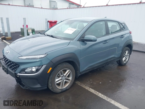 2022 Hyundai Kona SE with VIN KM8K2CAB3NU839432, listed as a IAAI auction lot 41772947 with 32,353 mi miles. Bid and sale history available at carsss.com. Image 19.