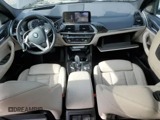 2019 BMW X3 xDrive30i with VIN 5UXTR9C50KLP90236, listed as a Copart auction lot 54836495 with 51,380 mi miles and Salvage Title. Bid and sale history available at DreamBid. Image 8.