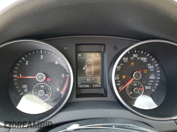 2014 Volkswagen Jetta TDI w/Sunroof z VIN 3VWPL7AJ4EM621796, wystawiony jako Copart lot #57605935 z przebiegiem 102 506 mil mil oraz Szkoda całkowita • Salvage title. Historia ofert i sprzedaży dostępna na DreamBid. Obrazek 9.