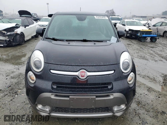 2014 FIAT 500L Trekking with VIN ZFBCFADH5EZ004813, listed as a Copart auction lot 43283495 with 184,984 mi miles and Clean Title. Bid and sale history available at DreamBid. Image 5.