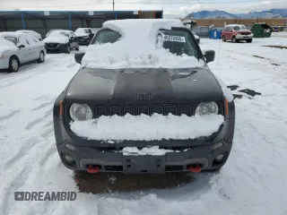 2018 Jeep Renegade Trailhawk with VIN ZACCJBCB2JPH81604, listed as a Copart auction lot 46370305 with 106,564 mi miles and Salvage Title. Bid and sale history available at carsss.com. Image 5.