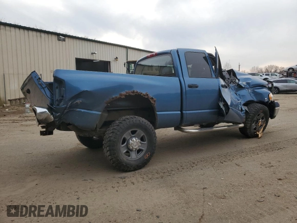 2005 Dodge 2500 SLT z VIN 3D7KS28C95G836976, wystawiony jako Copart lot #47274175 z przebiegiem 215 748 mil mil oraz Szkoda całkowita • Salvage title. Historia ofert i sprzedaży dostępna na DreamBid. Obrazek 3.