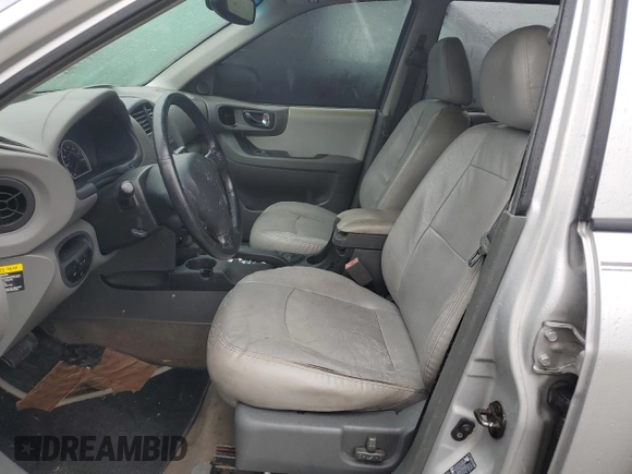 2005 Hyundai Santa Fe GLS with VIN KM8SC13E35U005623, listed as a Copart auction lot 75019464 with 0 mi miles and Salvage Title. Bid and sale history available at carsss.com. Image 7.