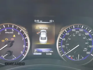 2015 Infiniti Q50 Premium with VIN JN1BV7AP8FM331816, listed as a IAAI auction lot 41760845 with 168,507 mi miles. Bid and sale history available at carsss.com. Image 15.