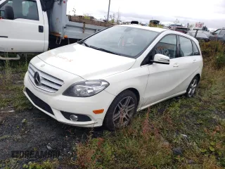 2014 Mercedes-Benz B B 250 Sports Tourer with VIN WDDMH4EB7EJ217466, listed as a Copart auction lot 74010144 with 209,738 mi miles and Salvage Title. Bid and sale history available at carsss.com. Image 1.