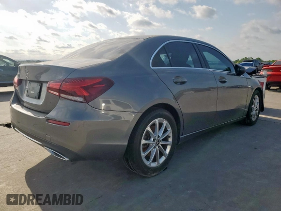 2020 Mercedes-Benz A 220 with VIN W1K3G4EB3LJ207870, listed as a Copart auction lot 53585285 with 85,673 mi miles and Clean Title. Bid and sale history available at DreamBid. Image 3.