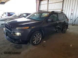 2018 Jeep Cherokee Latitude Tech Connect with VIN 1C4PJLCBXJD588025, listed as a Copart auction lot 49551735 with 104,523 mi miles and Salvage title. Bid and sale history available at DreamBid. Image 1.