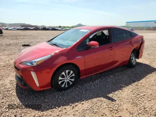 2019 Toyota Prius LE with VIN JTDL9RFUXK3006522, listed as a Copart auction lot 60734205 with 71,642 mi miles and Salvage title. Bid and sale history available at DreamBid. Image 1.