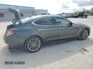 2020 Genesis G70 2.0T with VIN KMTG64LA4LU056255, listed as a Copart auction lot 49389505 with 71,720 mi miles and Non repairable. Bid and sale history available at DreamBid. Image 3.