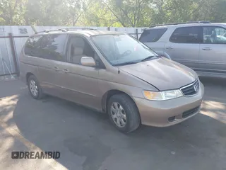 2003 Honda Odyssey EX-L with VIN 5FNRL18953B060739, listed as a IAAI auction lot 42538616 with Not provided miles and . Bid and sale history available at DreamBid. Image 1.