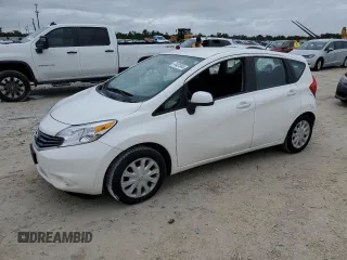 2014 Nissan Note SV with VIN 3N1CE2CP9EL411056, listed as a Copart auction lot 43090645 with Not Provided miles and Salvage Title. Bid and sale history available at DreamBid. Image 1.