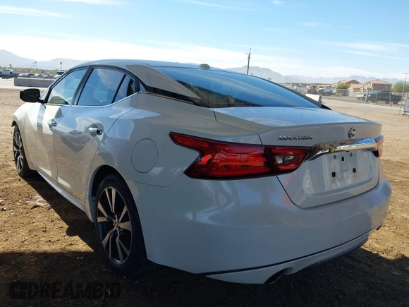2016 Nissan Maxima SV with VIN 1N4AA6AP3GC388713, listed as a IAAI auction lot 41657915 with 83,589 mi miles and . Bid and sale history available at DreamBid. Image 3.
