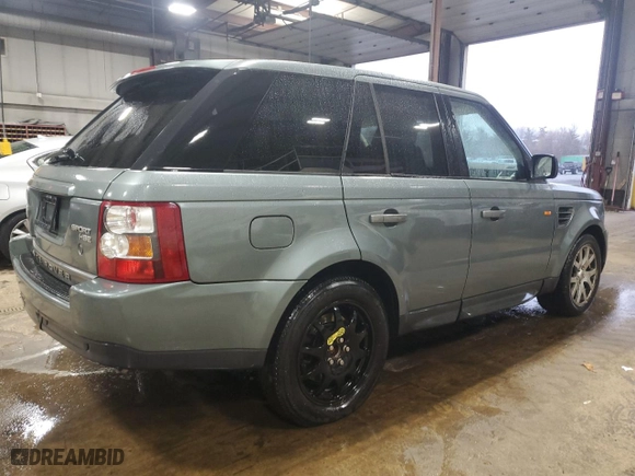 2007 Land Rover Range Rover Sport HSE with VIN SALSK25457A106905, listed as a Copart auction lot 50299665 with 109,612 mi miles and Salvage Title. Bid and sale history available at carsss.com. Image 3.