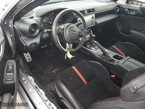 2022 Subaru BRZ Limited with VIN JF1ZDBF1XN8701571, listed as a Copart auction lot 62730124 with 21,886 mi miles and Salvage Title. Bid and sale history available at carsss.com. Image 8.