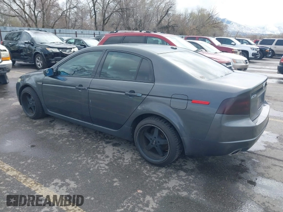 2005 Acura TL with VIN 19UUA66285A067183, listed as a IAAI auction lot 41937183 with 235,299 mi miles. Bid and sale history available at carsss.com. Image 3.