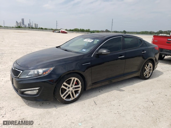 2013 Kia Optima SX with VIN 5XXGR4A63DG174647, listed as a Copart auction lot 51687705 with 0 mi miles and Clean Title. Bid and sale history available at carsss.com. Image 1.