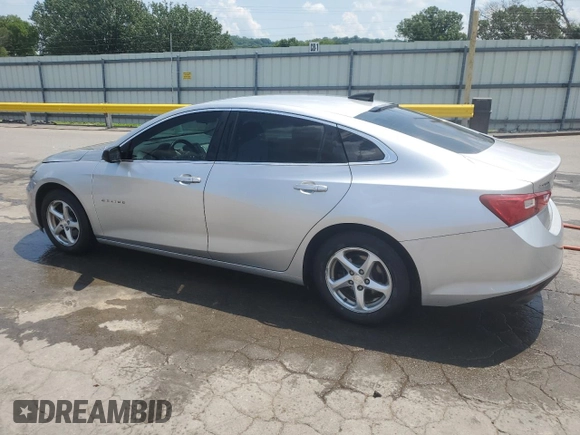 2016 Chevrolet Malibu LS with VIN 1G1ZB5ST7GF306974, listed as a Copart auction lot 61673745 with 121,958 mi miles and Salvage title. Bid and sale history available at DreamBid. Image 2.