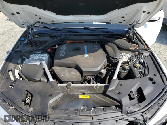 2020 BMW 5 Series 530e with VIN WBAJA9C03LCD28842, listed as a Copart auction lot 69901984 with 63,036 mi miles and Salvage Title. Bid and sale history available at DreamBid. Image 11.