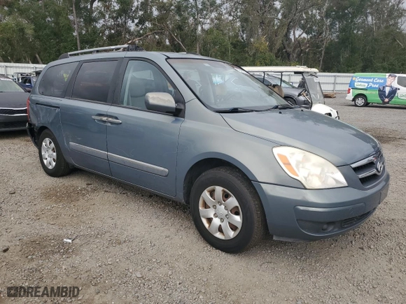 2008 Hyundai Entourage GLS with VIN KNDMC233086052697, listed as a Copart auction lot 79451774 with 54,971 mi miles and Salvage Title. Bid and sale history available at carsss.com. Image 4.