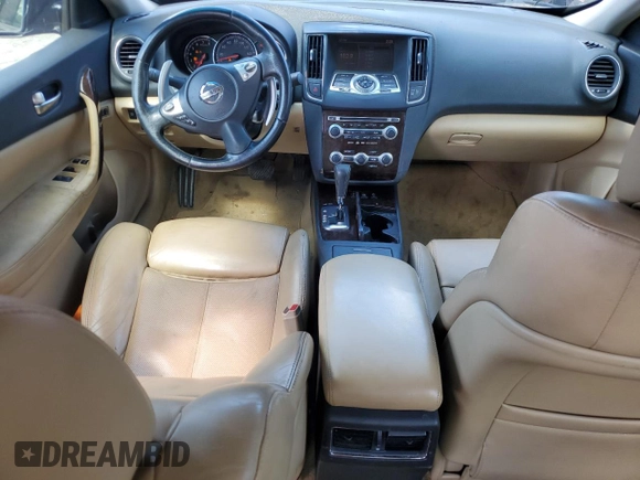 2009 Nissan Maxima SV with VIN 1N4AA51E69C820089, listed as a Copart auction lot 66046043 with 243,382 mi miles and Non Repairable. Bid and sale history available at DreamBid. Image 8.